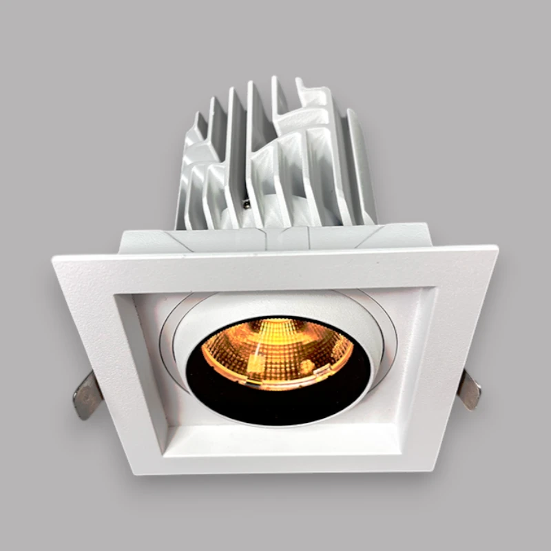 square recessed downlight , design zigbee smart led recessed led downlight , led cob downlight recessed hotel series Supplier | Sincerelux